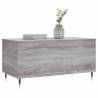 Elegant Grey Sonoma Coffee Table - Stylish & Functional