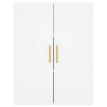 Stylish Highboard White 69.5x34x180 cm | Hipomarket