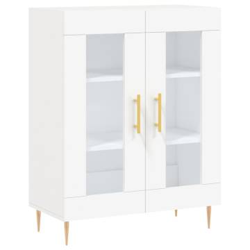 Stylish Highboard White 69.5x34x180 cm | Hipomarket