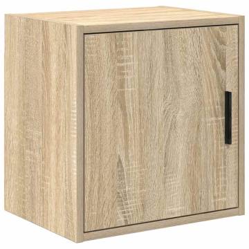 Garage Wall Cabinet in Sonoma Oak - Durable & Space-Saving