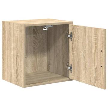 Garage Wall Cabinet in Sonoma Oak - Durable & Space-Saving