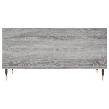 Elegant Grey Sonoma Coffee Table - Stylish & Functional