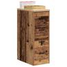  Garage Storage Cabinet Old Wood 30x51x85 cm Solid Wood Pine Colour old wood Size 30 x 51 x 85 cm Quantity in Package 1 Model 4 drawers 