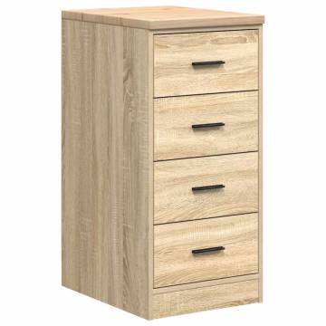 Garage Storage Cabinet Sonoma Oak | 40x51x85 cm Solid Wood