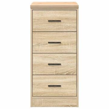 Garage Storage Cabinet Sonoma Oak | 40x51x85 cm Solid Wood