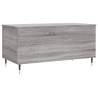 Elegant Grey Sonoma Coffee Table - Stylish & Functional