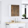 Lucca Kitchen Wall Cabinet - Smoked Oak Engineered Wood