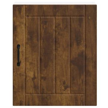 Lucca Kitchen Wall Cabinet - Smoked Oak Engineered Wood