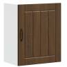 Lucca Brown Oak Kitchen Wall Cabinet - Durable & Stylish