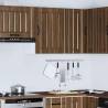 Lucca Brown Oak Kitchen Wall Cabinet - Durable & Stylish