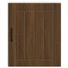 Lucca Brown Oak Kitchen Wall Cabinet - Durable & Stylish