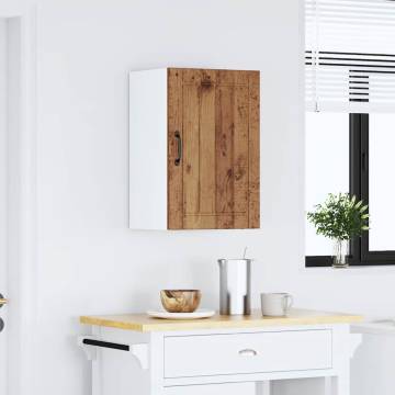 Buy Lucca Old Wood Kitchen Wall Cabinet | HipoMarket UK