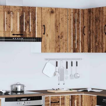 Buy Lucca Old Wood Kitchen Wall Cabinet | HipoMarket UK