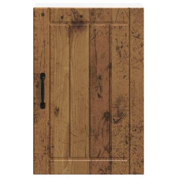 Buy Lucca Old Wood Kitchen Wall Cabinet | HipoMarket UK