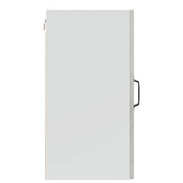 Lucca Concrete Grey Kitchen Wall Cabinet | Space-Saving Design