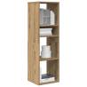  Book Cabinet Artisan Oak 34x31x112 cm Engineered Wood Colour artisan oak Size 34 x 31 x 112 cm Quantity in Package 1 