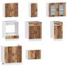 8 Piece Kitchen Cabinet Set - Kalmar Old Wood Design