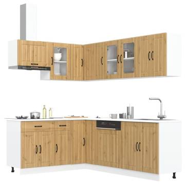 11 Piece Kitchen Cabinet Set - Lucca Artisan Oak | Hipo Market