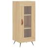 Stylish Highboard Sonoma Oak - 34.5x34x180 cm | HIPO Market