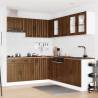 11 Piece Kitchen Cabinet Set - Lucca Brown Oak | HipoMarket