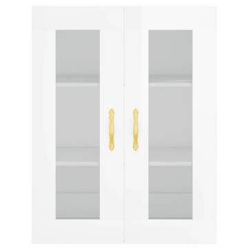 Highboard High Gloss White - Stylish Storage Solution