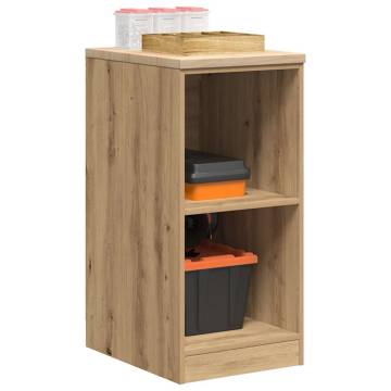 Garage Storage Cabinet Artisan Oak - Durable & Versatile Design