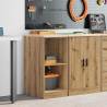 Garage Storage Cabinet Artisan Oak - Durable & Versatile Design