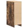 Garage Storage Cabinet Smoked Oak - Durable & Stylish