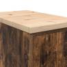 Garage Storage Cabinet Smoked Oak - Durable & Stylish