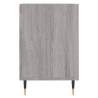 Stylish Grey Sonoma TV Cabinet - 100x35x55 cm | HipoMarket UK