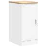 Garage Storage Cabinet White 40x51x85 cm Solid Wood Pine