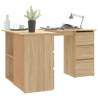 Corner Desk Sonoma Oak 145x100 cm - Stylish & Practical | HipoMarket