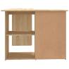 Corner Desk Sonoma Oak 145x100 cm - Stylish & Practical | HipoMarket