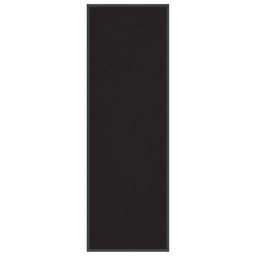 Doormat Black 60x180 cm - Durable & Non-Slip for Your Home