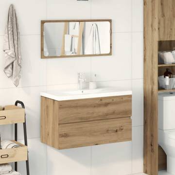 3 Piece Bathroom Furniture Set - Artisan Oak | HipoMarket