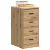  Garage Storage Cabinet Artisan Oak 40x51x85 cm Solid Wood Pine Colour artisian oak Size 40 x 51 x 85 cm Quantity in Package 1 Model 4 drawers 