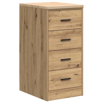 Garage Storage Cabinet Artisan Oak - Durable Solid Wood Design