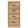 Garage Storage Cabinet Artisan Oak - Durable Solid Wood Design