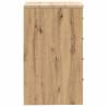 Garage Storage Cabinet Artisan Oak - Durable Solid Wood Design