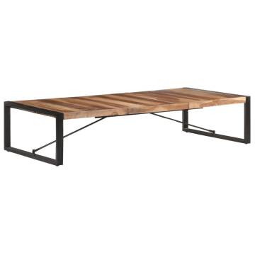 Solid Wood Coffee Table 180x90 cm - Sheesham Finish