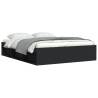 Modern Black Bed Frame 140x190 cm - Stylish & Practical