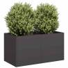  Planter Black 80x40x40 cm Cold-rolled Steel Colour steel/black Size 80 x 40 x 40 cm Quantity in Package 1 