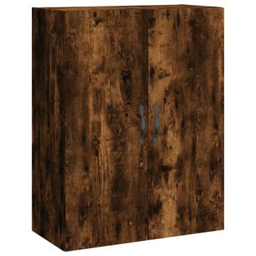 Stylish Highboard Smoked Oak - 69.5x34x180 cm | HipoMarket