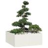  Planter White 100x100x40 cm Steel Colour steel/white Size 100 x 100 x 40 cm Quantity in Package 1 