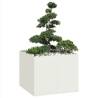  Planter White 100x100x80 cm Steel Colour steel/white Size 100 x 100 x 80 cm Quantity in Package 1 