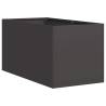 Stylish Black Planter 40x80x40 cm - Cold-rolled Steel