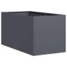 Stylish Anthracite Planter - 40x80x40 cm Cold-Rolled Steel