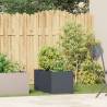 Stylish Anthracite Planter - 40x80x40 cm Cold-Rolled Steel