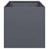 Stylish Anthracite Planter - 40x80x40 cm Cold-Rolled Steel