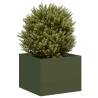  Planter Olive Green 40x40x30 cm Steel Colour steel/olive green Size 40 x 40 x 30 cm Quantity in Package 1 